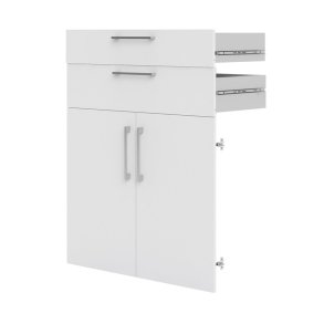 Futura hvid skuffe/lge pakke, passer til alle Futura bogreoler