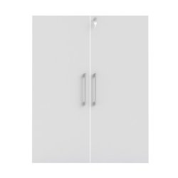 Futura hvid lgepakke med ls, passer til alle Futura bogreoler