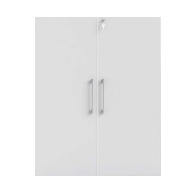 Futura hvid lgepakke med ls, passer til alle Futura bogreoler