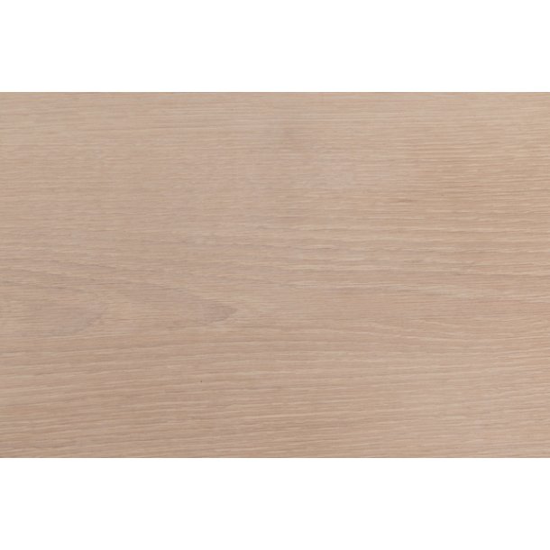 Tisvilde 80 cm vitrineskab i hvidpigmenteret egetr finer med 2 glasdre og 5 hylder.