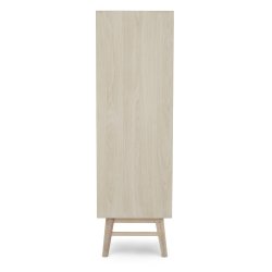 Egeskov sknk i hvidolieret ege finr 130 x 100 cm med soft close lger og skuffer