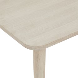 Tsinge sofabord i hvidolieret ege finr 125 x 70 cm 