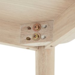 Tsinge sofabord i hvidolieret ege finr 125 x 70 cm 