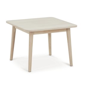 Tsinge sofabord i hvidolieret ege finr 70 x 70 cm 