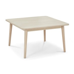 Tsinge sofabord i hvidolieret ege finr 90 x 90 cm 