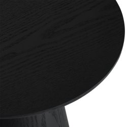 Samba sofabord 45cm i ege finr i sort