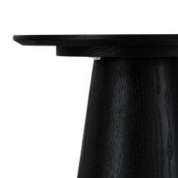 Samba sofabord 45cm i ege finr i sort