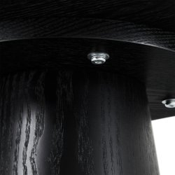 Samba sofabord 45cm i ege finr i sort