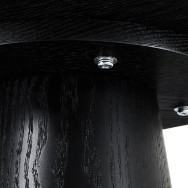 Samba sofabord 45cm i ege finr i sort