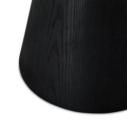 Samba sofabord 60cm i ege finr i sort