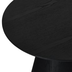 Samba sofabord 60cm i ege finr i sort