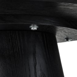 Samba sofabord 60cm i ege finr i sort