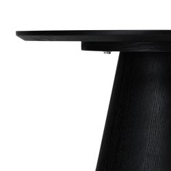 Samba sofabord 60cm i ege finr i sort