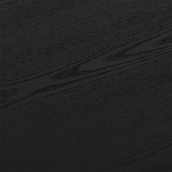 Samba sofabord 80cm i ege finr i sort