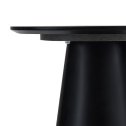 Samba sofabord 45cm i ege finr i lysegr