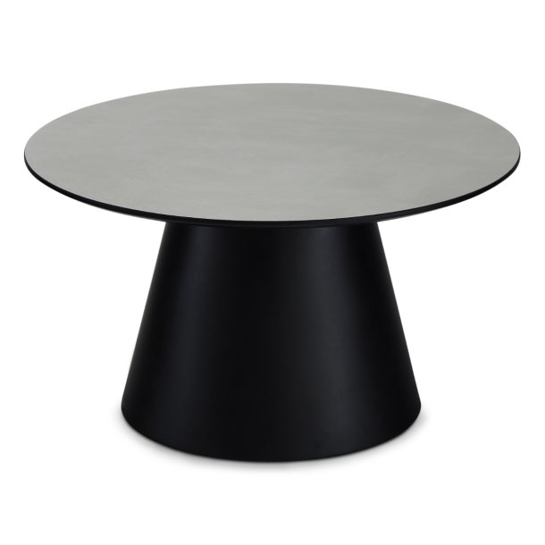 Samba sofabord 80cm i ege finr i lysegr