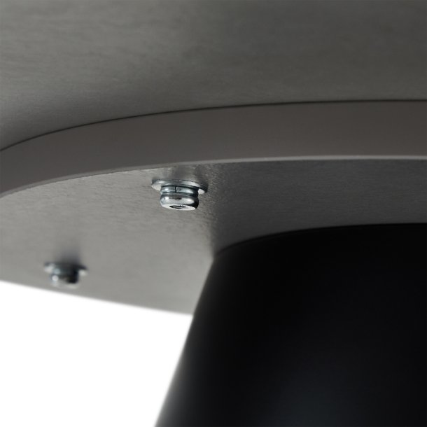 Samba sofabord 80cm i ege finr i lysegr