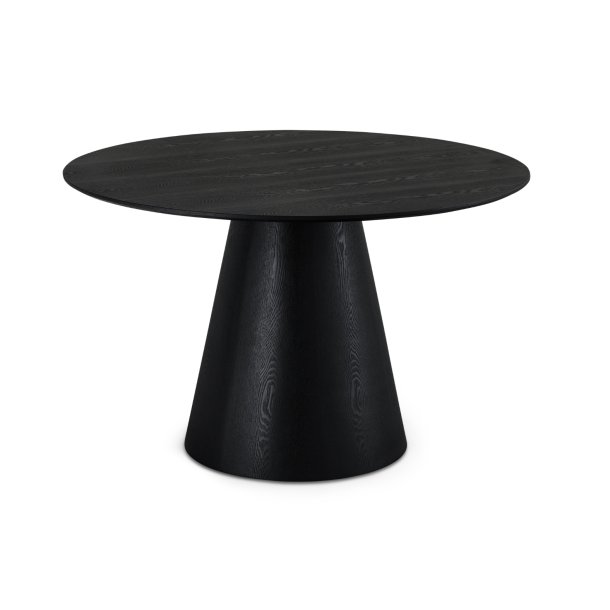 Samba rundt spisebord 120 cm i ege finr sort