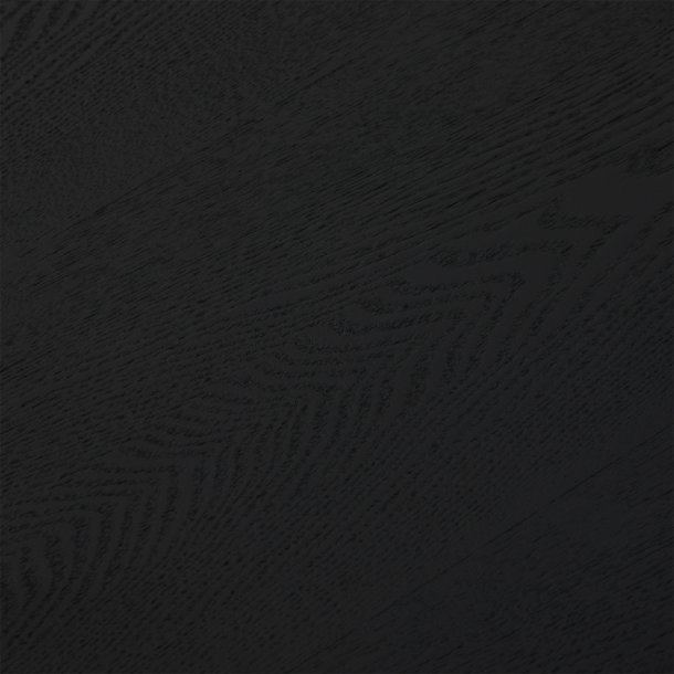 Samba rundt spisebord 120 cm i ege finr sort