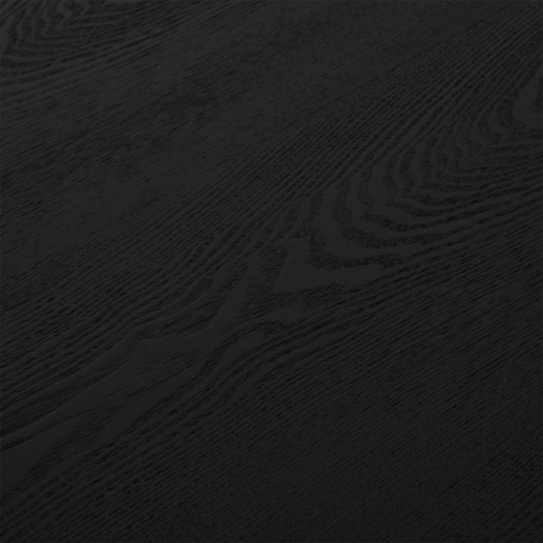 Samba ovalt spisebord 160x90 cm i ege finr sort