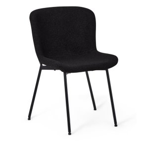 Bear spisebordsstol i Boucl stof sort