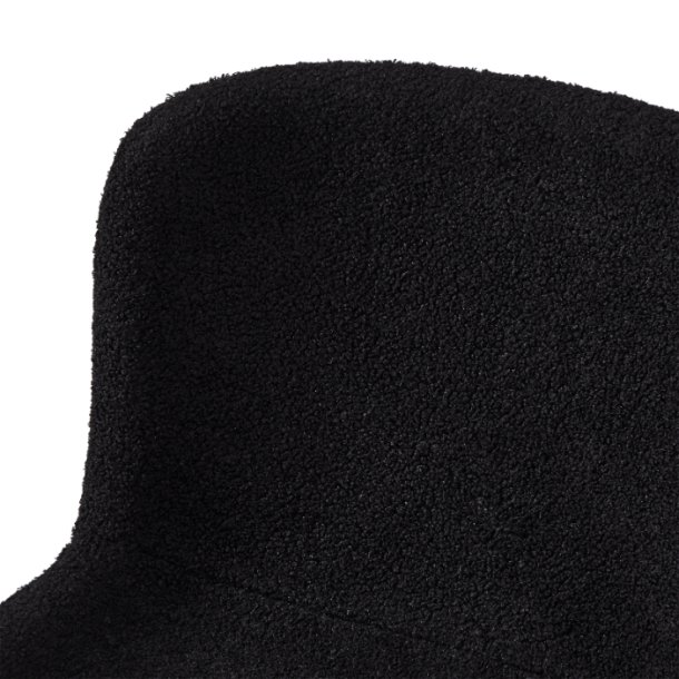 Bear spisebordsstol i Boucl stof sort