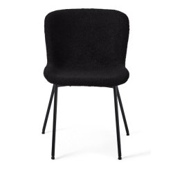 Bear spisebordsstol i Boucl stof sort