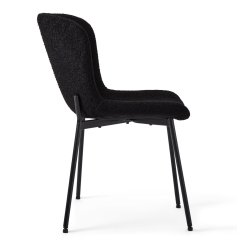 Bear spisebordsstol i Boucl stof sort