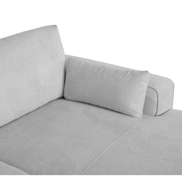 Santa Monica sofa med chaiselong til hjre i grt mbelstof