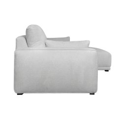 Santa Monica sofa med chaiselong til hjre i grt mbelstof