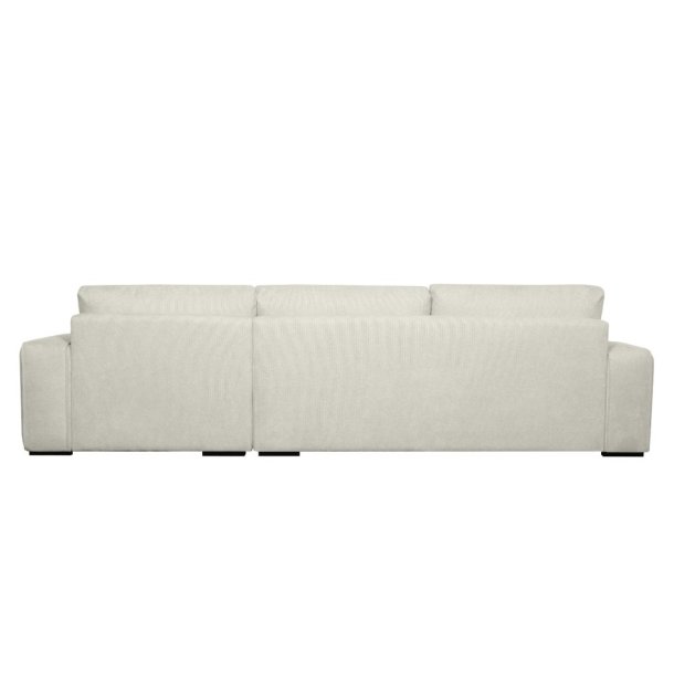 Santa Monica sofa med chaiselong til hjre i cremefarvet mbelstof