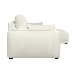 Santa Monica sofa med chaiselong til hjre i cremefarvet mbelstof