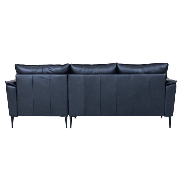 Jazz sofa med chaiselong til hjre i sort okselder 