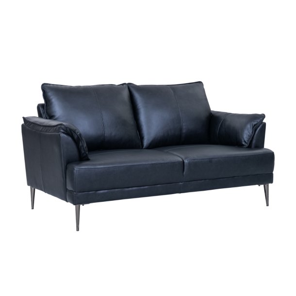 Jazz sofa i sort okselder - 2 personers
