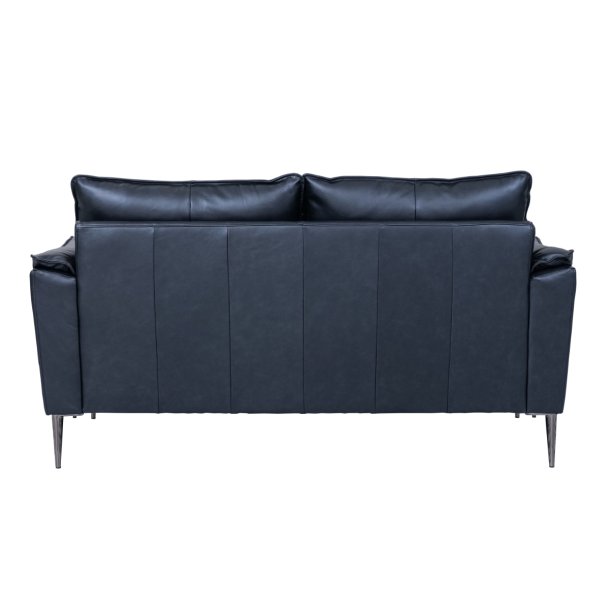 Jazz sofa i sort okselder - 2 personers