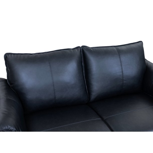 Jazz sofa i sort okselder - 2 personers