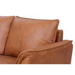 Jazz sofa i brun okselder - 3 personers