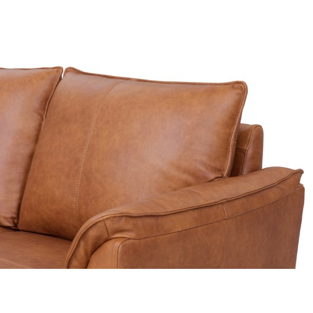 Jazz sofa i brun okselder - 3 personers