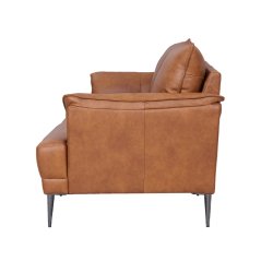 Jazz sofa i brun okselder - 3 personers