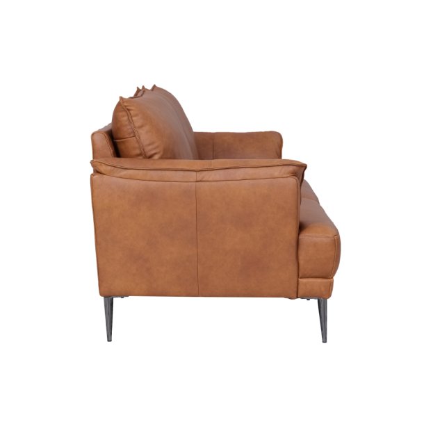 Jazz sofa i brun okselder - 3 personers