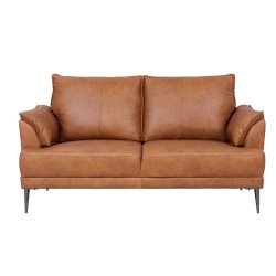 Jazz sofa i brun okselder - 2 personers