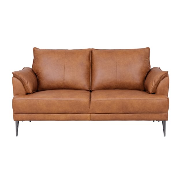 Jazz sofa i brun okselder - 2 personers