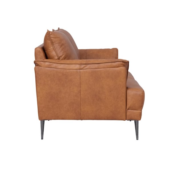 Jazz sofa i brun okselder - 2 personers