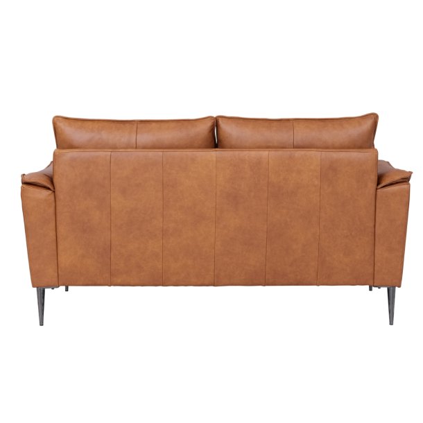 Jazz sofa i brun okselder - 2 personers