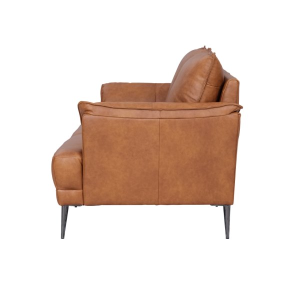 Jazz sofa i brun okselder - 2 personers