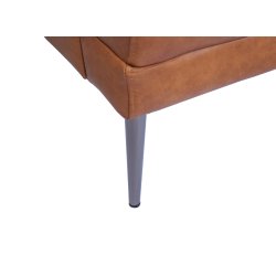 Jazz sofa i brun okselder - 2 personers