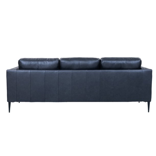 Madrid sofa i sort okselder - 3 personers