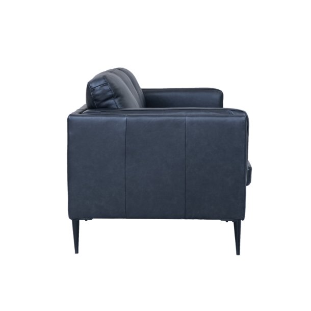 Madrid sofa i sort okselder - 3 personers