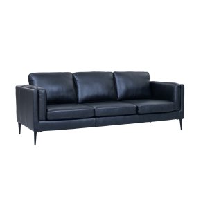 Madrid sofa i sort okselder - 3 personers