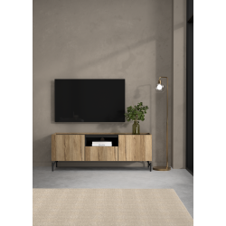 Troms TV bord 147 cm i egelook med opbevaring 